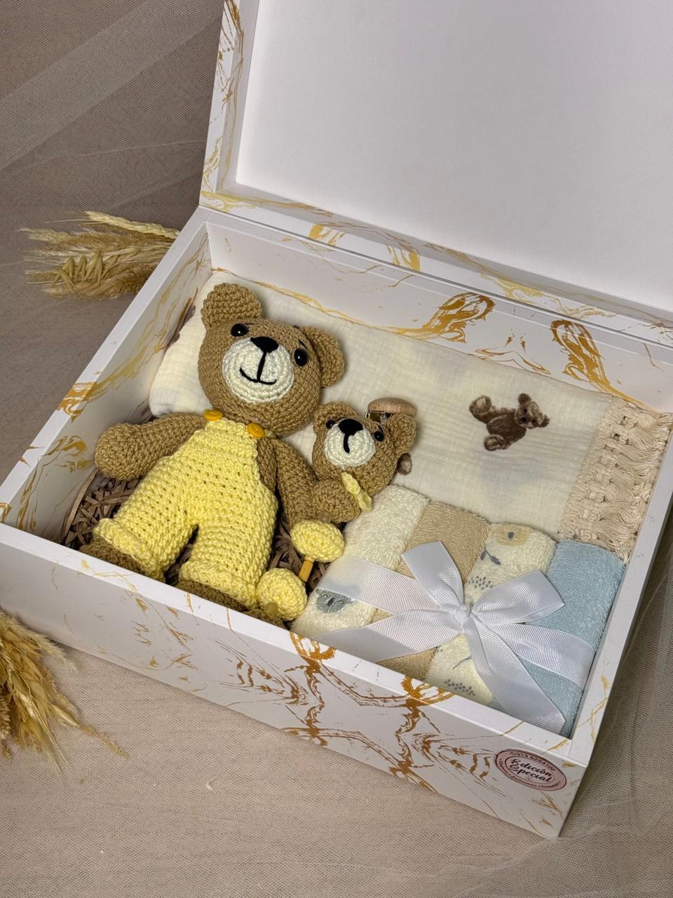 Caja Regalo Oso Overol