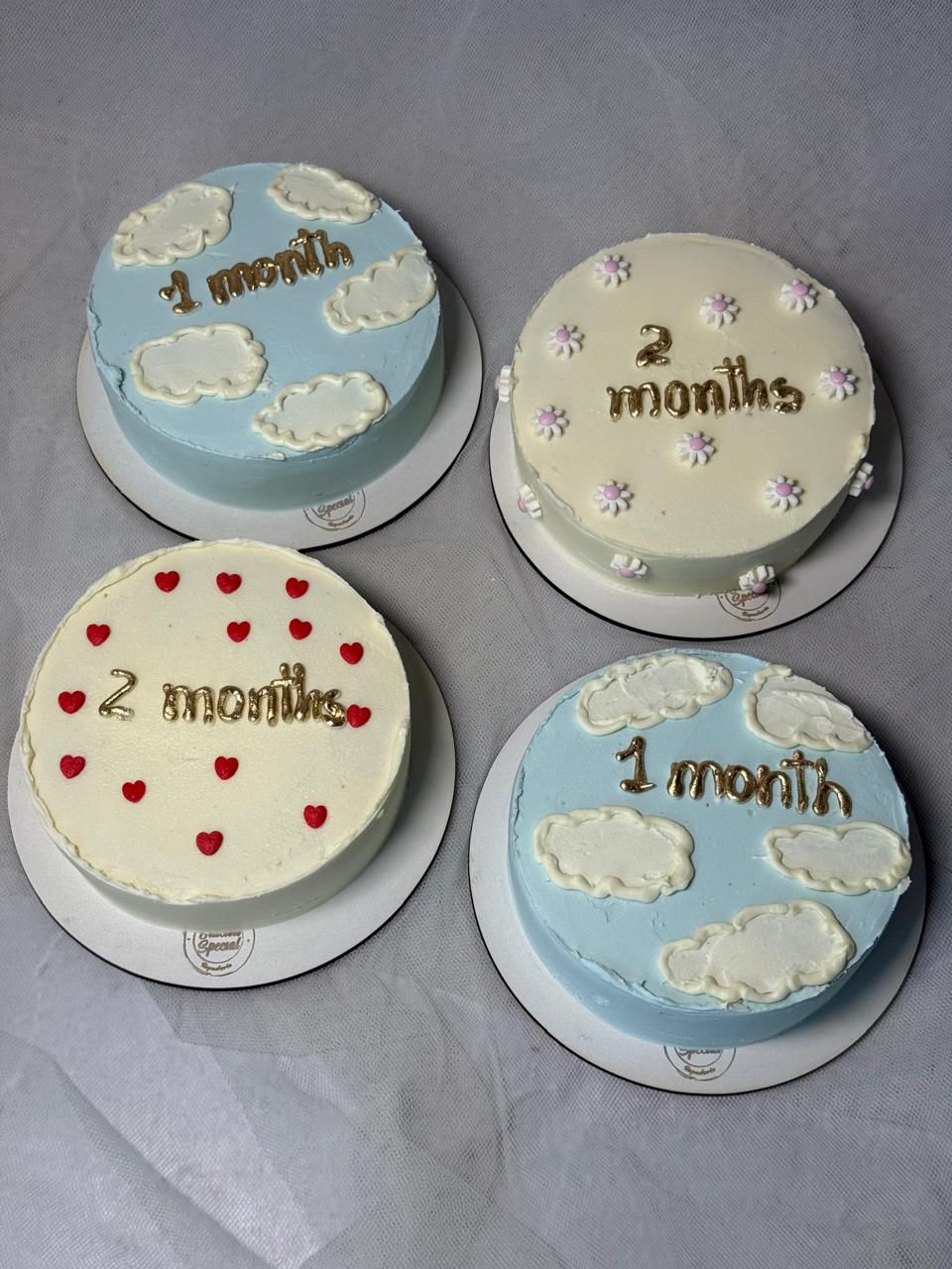 Tortas 3-4 porciones